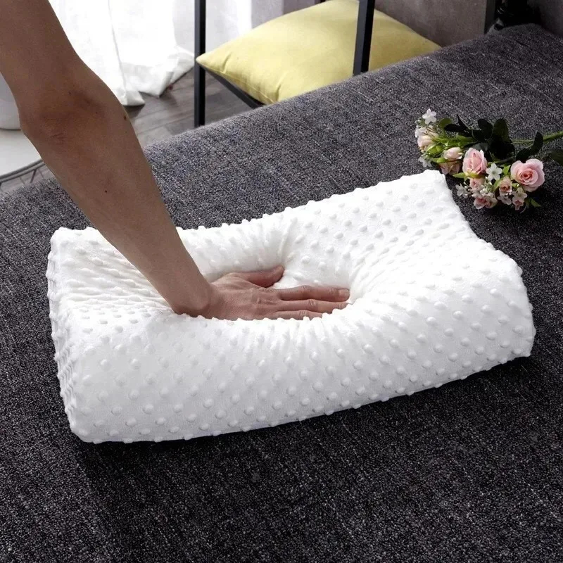 Memory Foam Orthopedic Pillow Neck Pain - Hafızalı Köpük Ortopedik Boyun Yastığı –