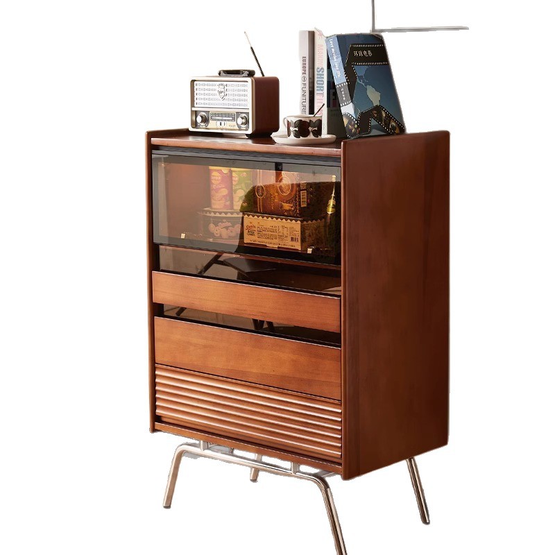 Storage & Organization - Masif ahşap sandık, İskandinav tarzı, retro