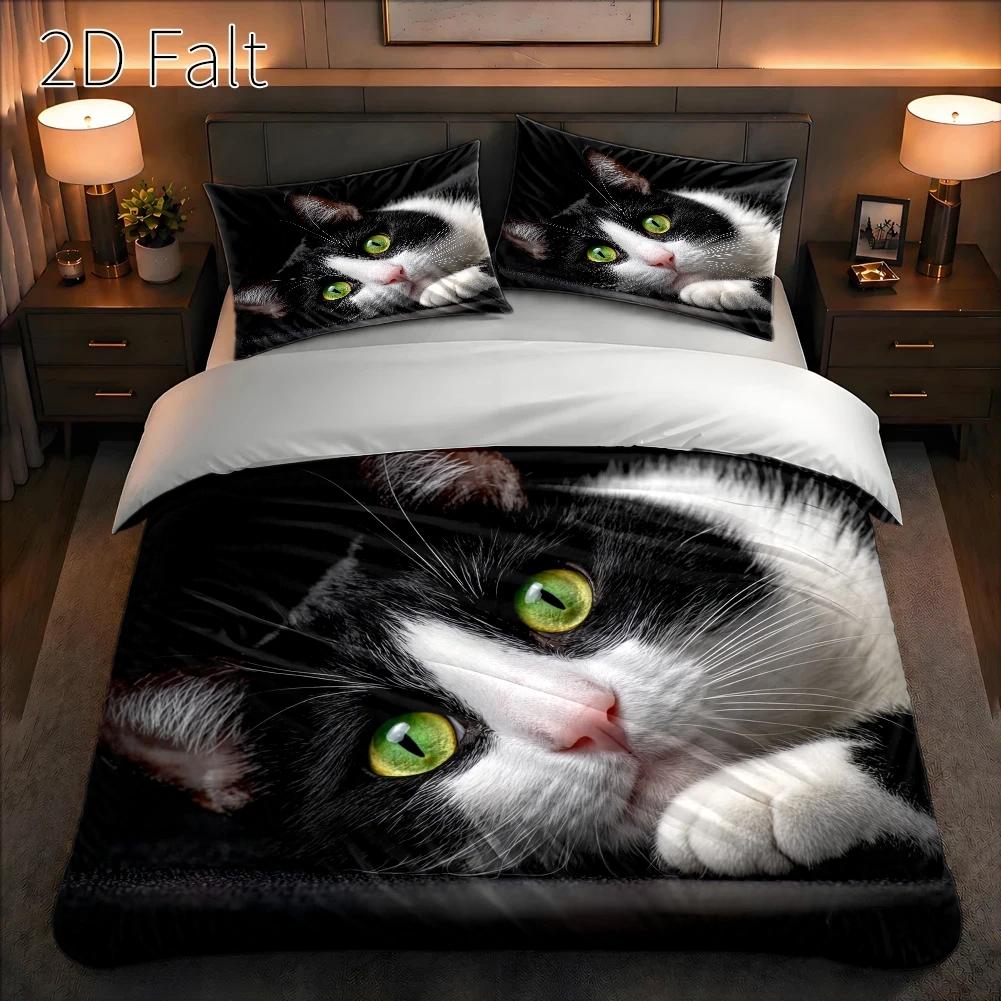 Duvet Cover Sets With Zipper - 3 Parça Nevresim Takımı, 1 Nevresim