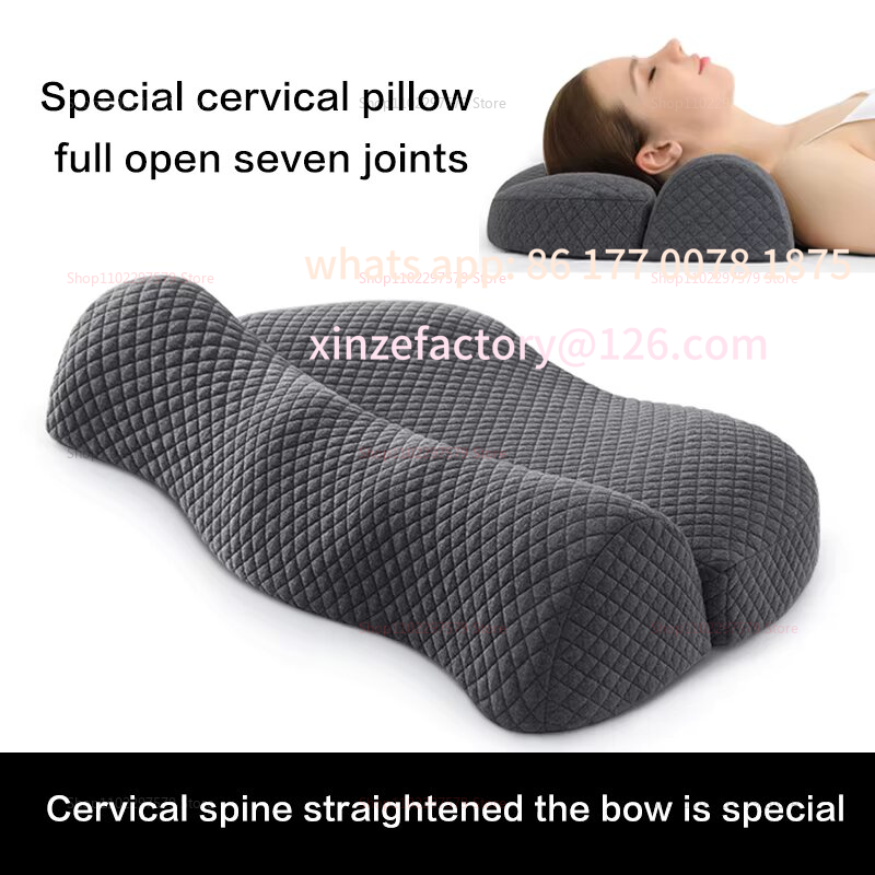 Memory Foam Orthopedic Pillow Neck Pain - Yan Yatanlar İçin Özelleştirilebilir 2025 Servikal