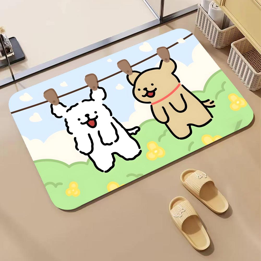 Anime L-LINE FRIENDS Köpek Yav - Quick Dry Diatomite Bath Mat incelemesi ve fiyatı