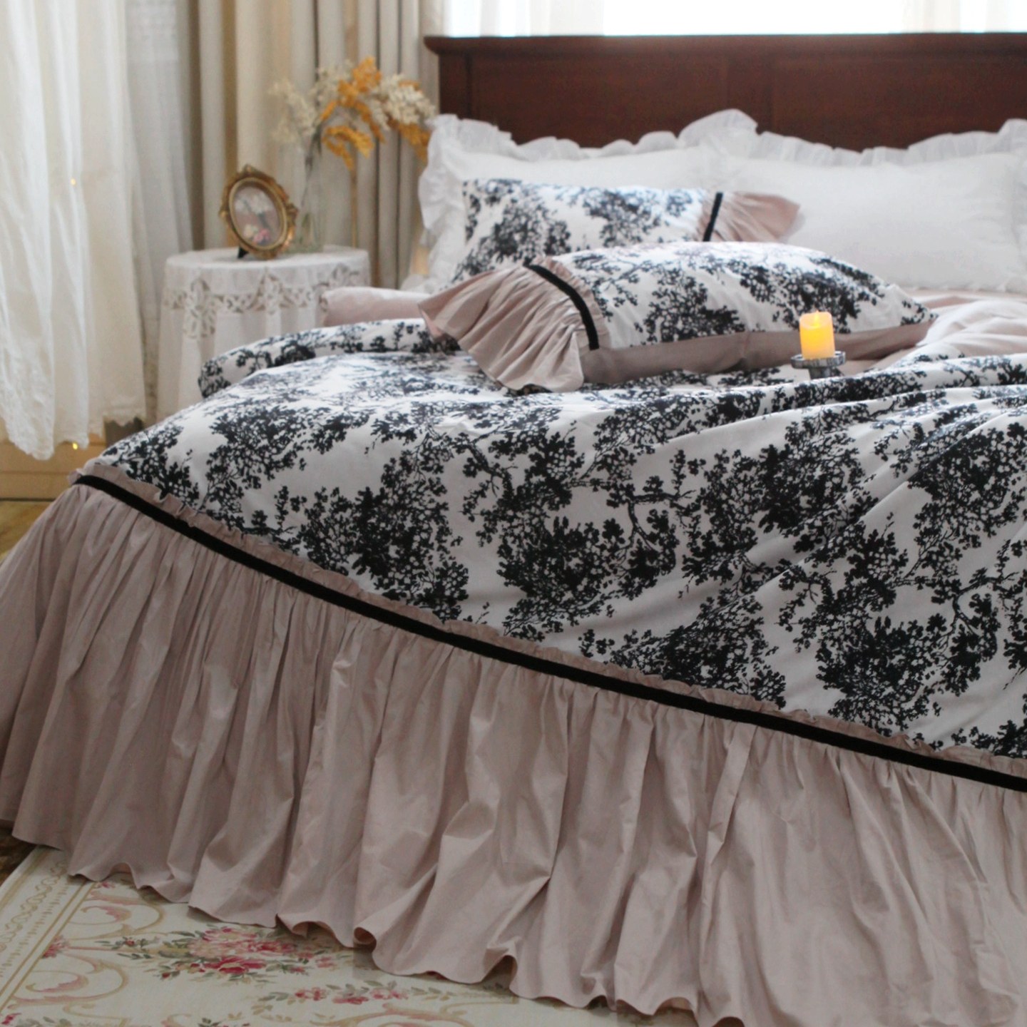 Christy Fransız Tarzı Prenses  - Aesthetic Floral Duvet Cover incelemesi ve fiyatı