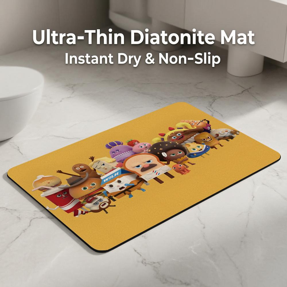 Karikatür B-Bread B-Barbershop - Quick Dry Diatomite Bath Mat incelemesi ve fiyatı