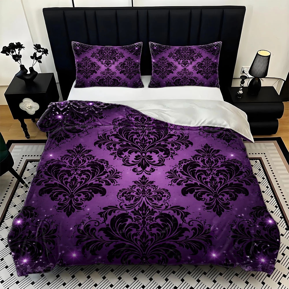 Hafif Lüks Çiçek Desenli 3 Par - Duvet Cover Sets With Zipper incelemesi ve fiyatı