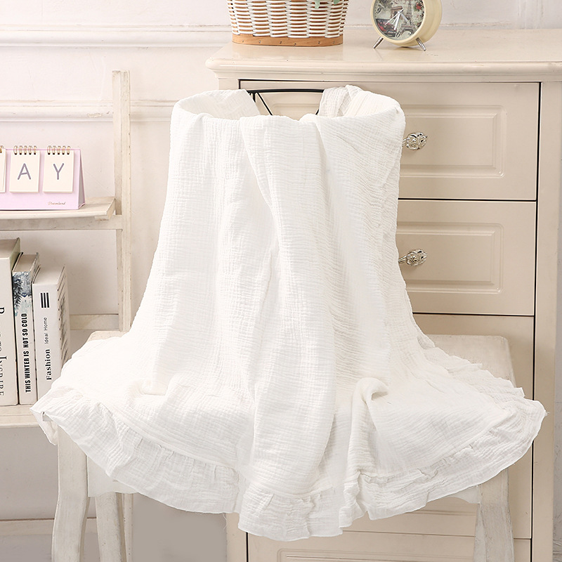 %100 Pamuklu Fırfırlı Muslin B - Muslin Cotton Bedspread incelemesi ve fiyatı